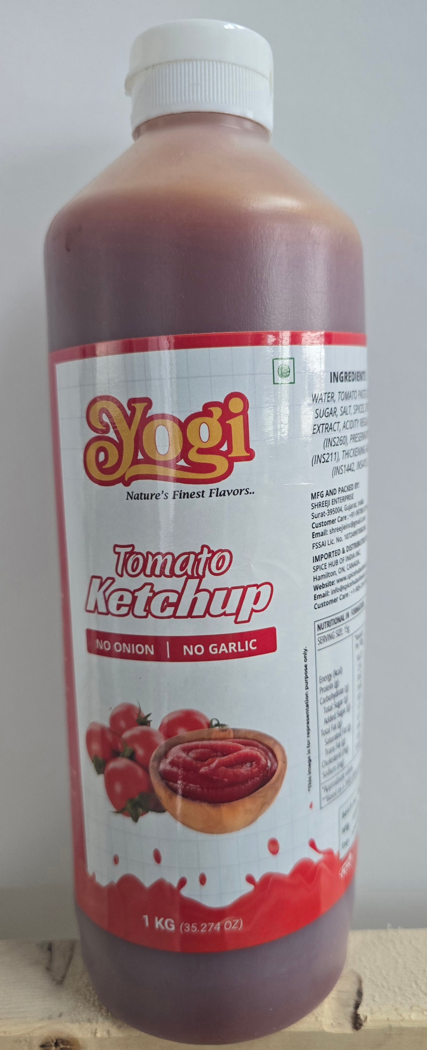 Tomato Ketchup - NO ONION : NO GARLIC
