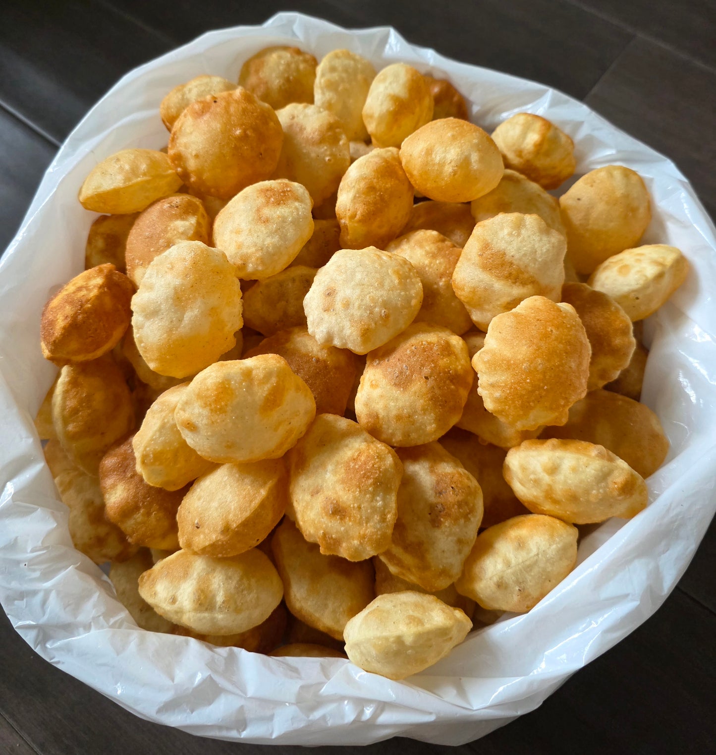 Fresh Crispy Sooji Pani Puri, Gol Gappa, Puchka, Sooji Puri
