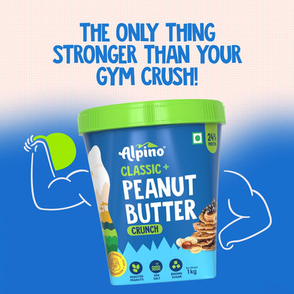Classic Peanut Butter Smooth | 90% Roasted Peanuts | High Protein Peanut Butter Smoothy | Gluten-Free | Vegan