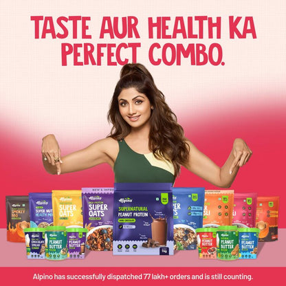 Protein-Rich Super Muesli Fruit & Nuts - 63% Whole Grains, 15% Fruits & Nuts - 16% Protein, Source of Dietary Fibre & Healthy Fats