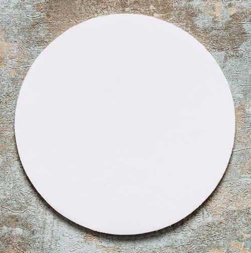 Cake Board - Round - Silver - 10x1/4