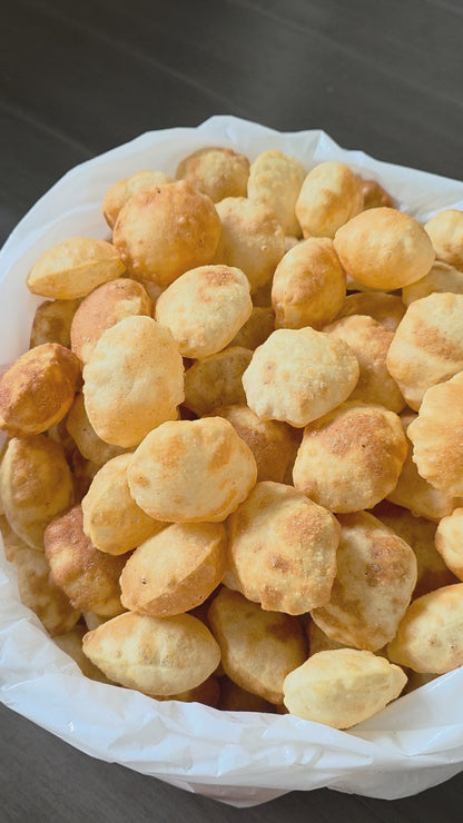 Fresh Crispy Sooji Pani Puri, Gol Gappa, Puchka, Sooji Puri